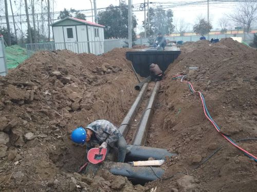 许家河污水应急处理工程通水运行